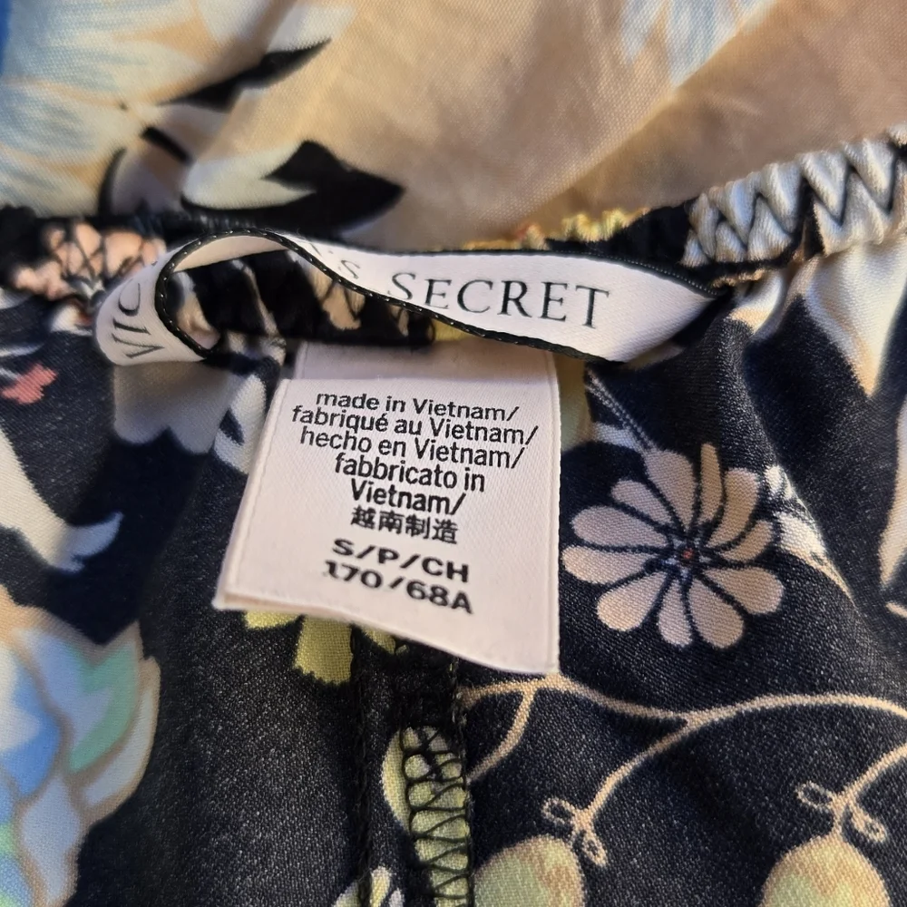 Victoria's Secret Floral Satin Shorts